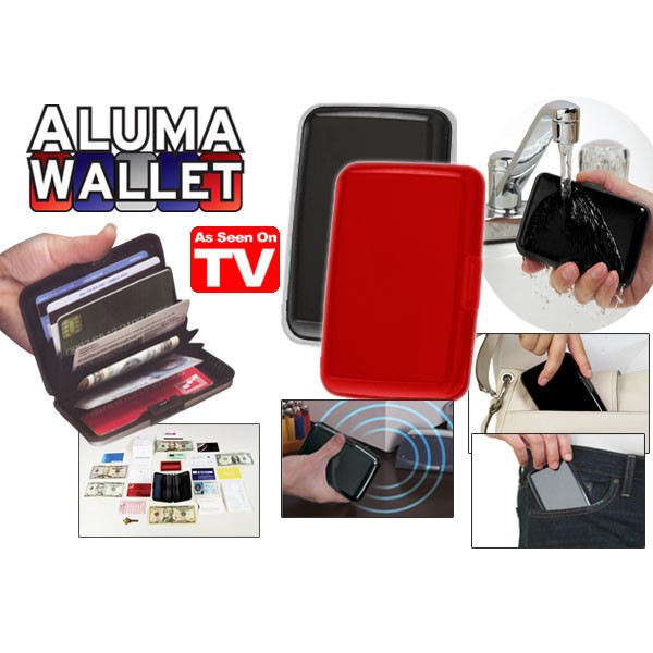 Aluma Wallet Waterproof & Damage-proof Wallet for Men & Women (Random Color) Made in China