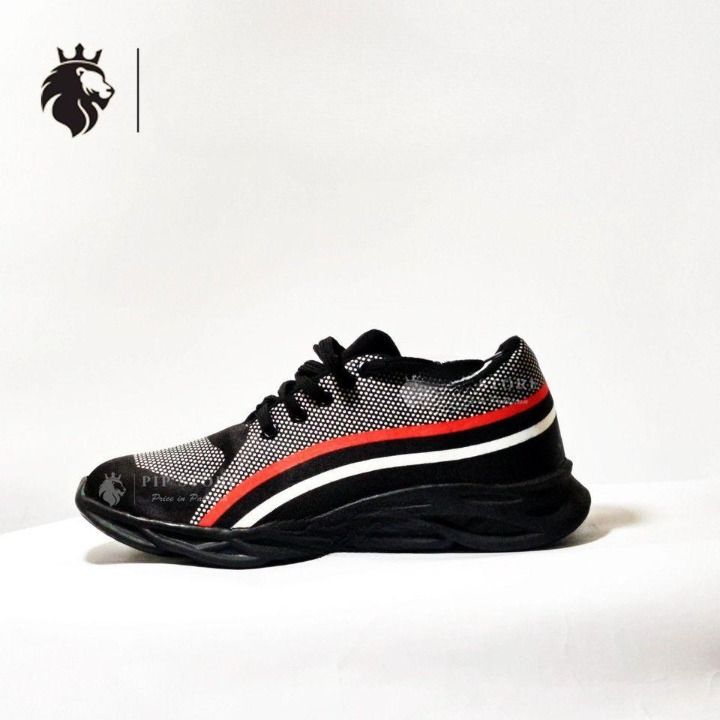 Men's Rubber Comfortable Joggers , White Fire - 39